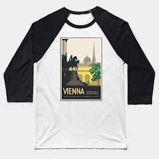 Vienna Tourist Office Baseball T-Shirt